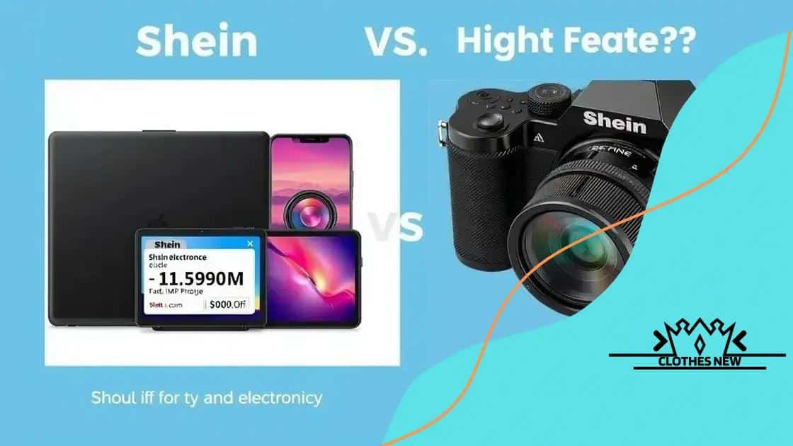 Price comparison: Is Shein worth it?