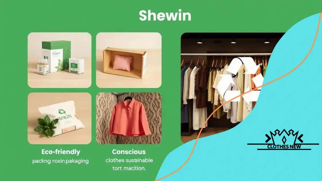 How Shein is promoting sustainability