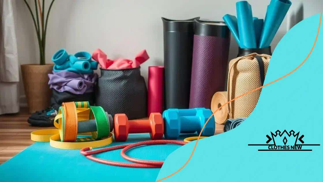 Portable fitness equipment for home use
