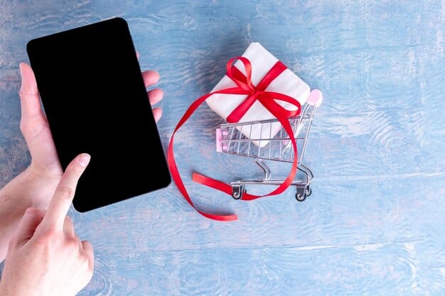 A close-up of a mobile phone screen displaying a Shein checkout page. The birthday discount code has been successfully applied, reducing the order total noticeably. The user is about to finalize the purchase.