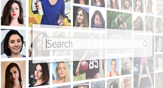A collage of screenshots showing different reverse image search tools (Google Lens, TinEye, Yandex Images) with example search results for a Shein dress.