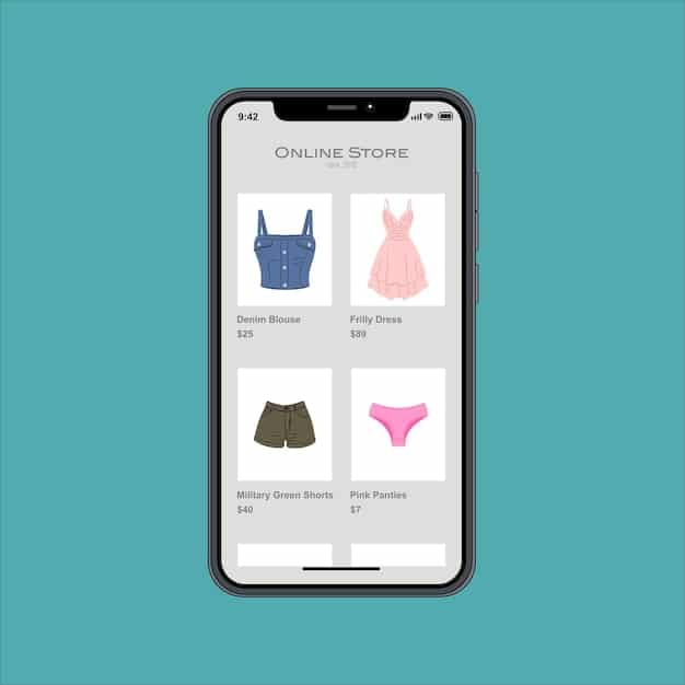A screenshot of the Shein app showcasing the 
