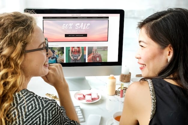 A split-screen image demonstrating a Shein Live Shopping Event. On one side, show the host presenting an item, while the other side displays the live chat with viewer questions and comments.