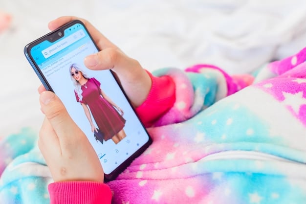 A close-up view of a smartphone screen showing the Shein app's 