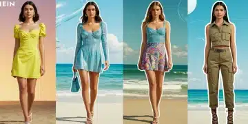 Shein Summer 2026 fashion trends collage with diverse models