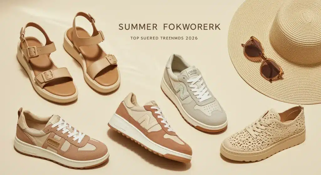 Summer 2026 Footwear: Top 4 Sandal & Sneaker Trends
