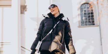 Woman using Winter 2026 Outerwear.