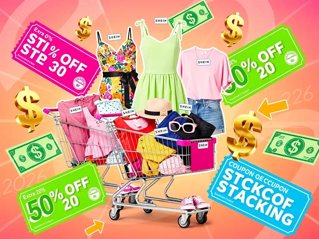 The Ultimate 2026 Shein Coupon Stacking Guide: Combine Codes for Over 30% Total Discount